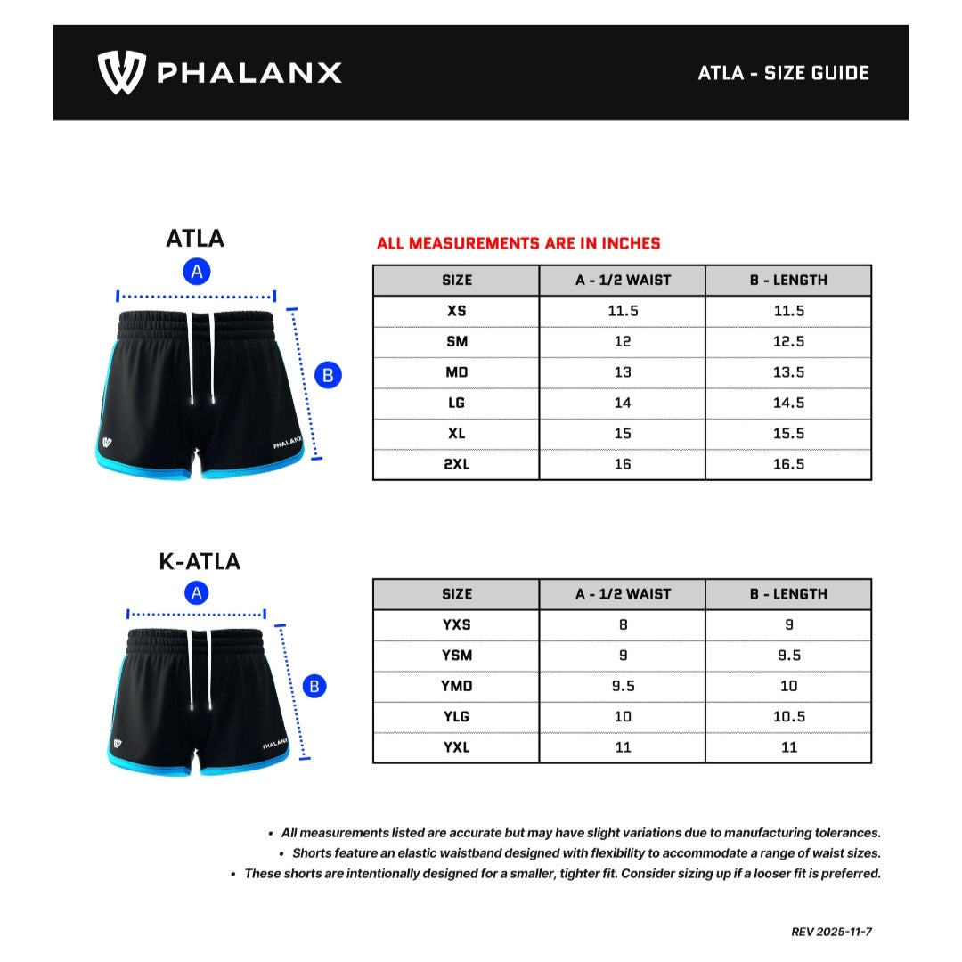 *Phalanx 2026 EGC Fight Kit - WOMENS Shorts*