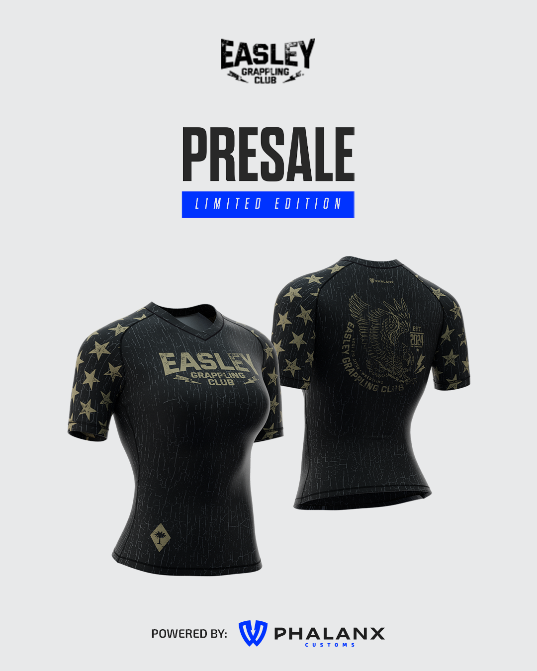 *Phalanx 2026 EGC Fight Kit - WOMENS Rashguard*